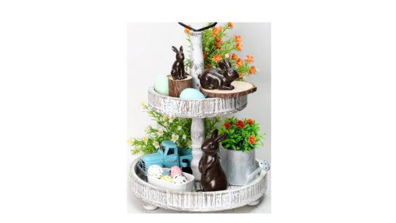 Tuitessine Ceramic Chocolate Easter Bunny